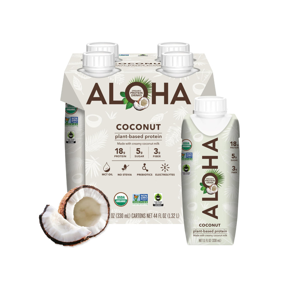 ALOHA electrolytes from coconut water aid hydration