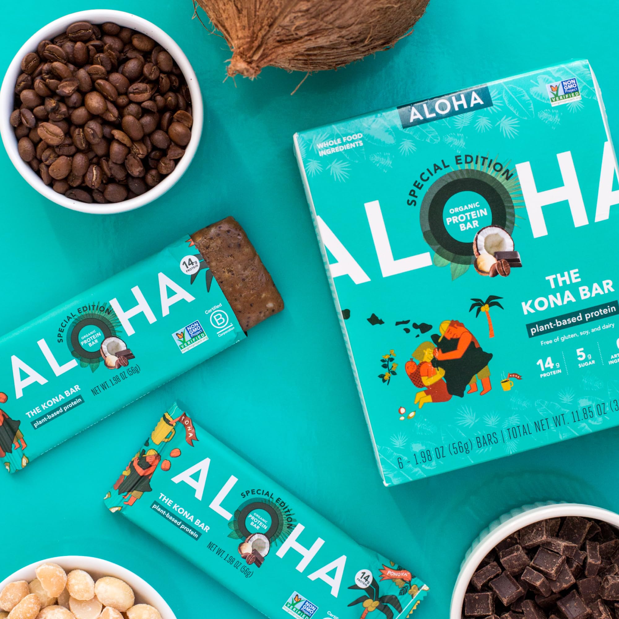 ALOHA Kona Bar Special Edition donation Kupu reference shows community impact.
