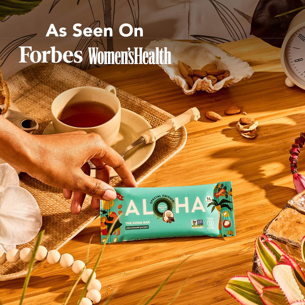 ALOHA Kona Bar Special Edition ponova oil focus signals sustainable Hawaii ingredients.