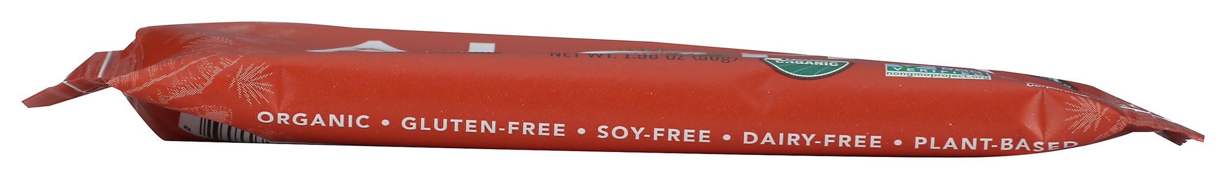 ALOHA maple sea salt bar half-open, easy to break for portion control.