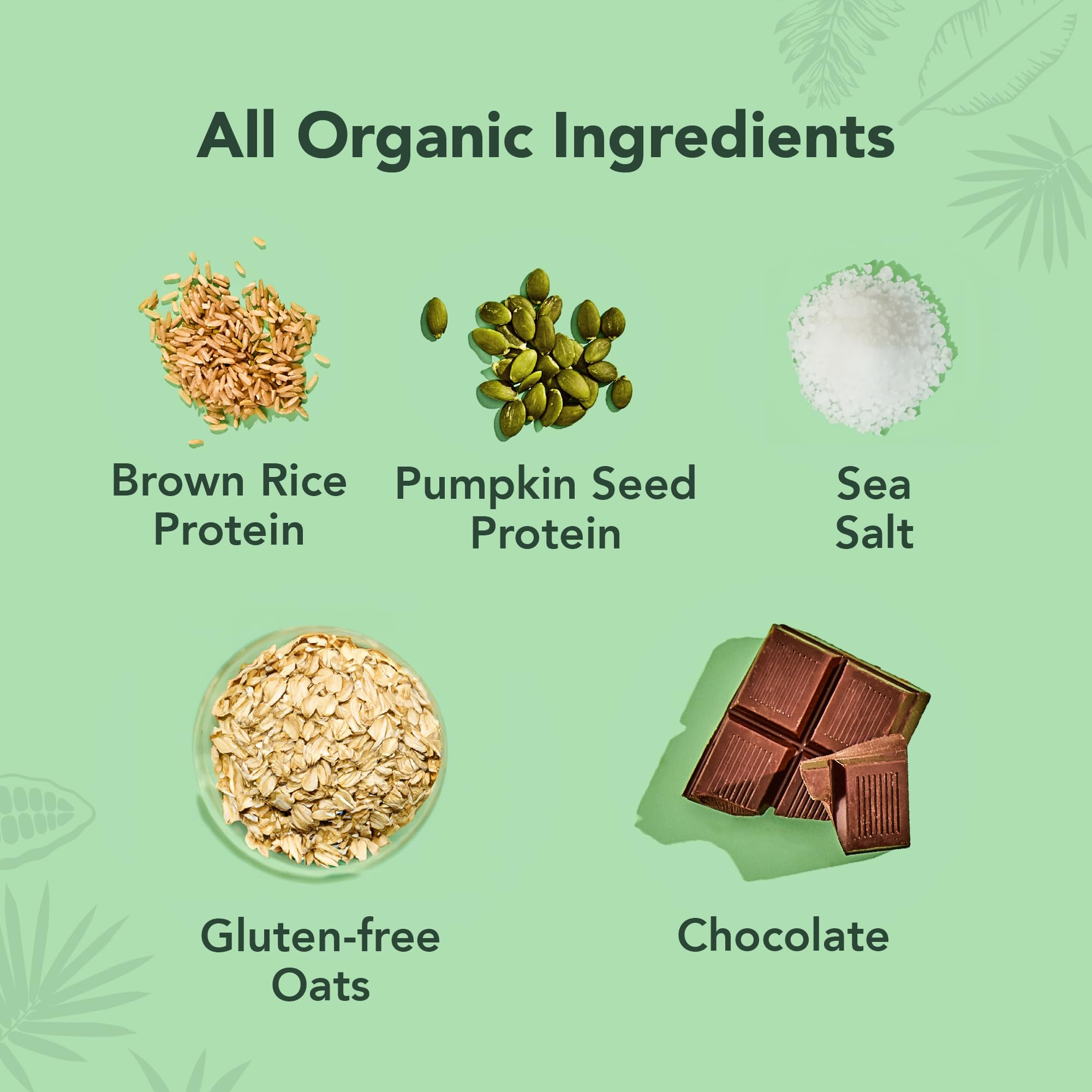 ALOHA non-GMO stevia-free bar ingredients for clean snacking