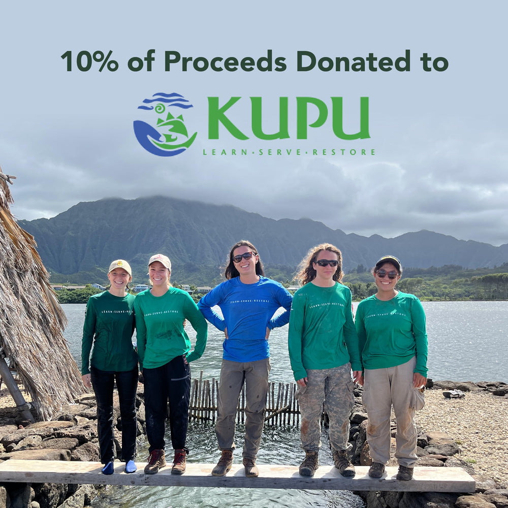 ALOHA Pa'akai bar proceeds fund youth environmental learning programs.