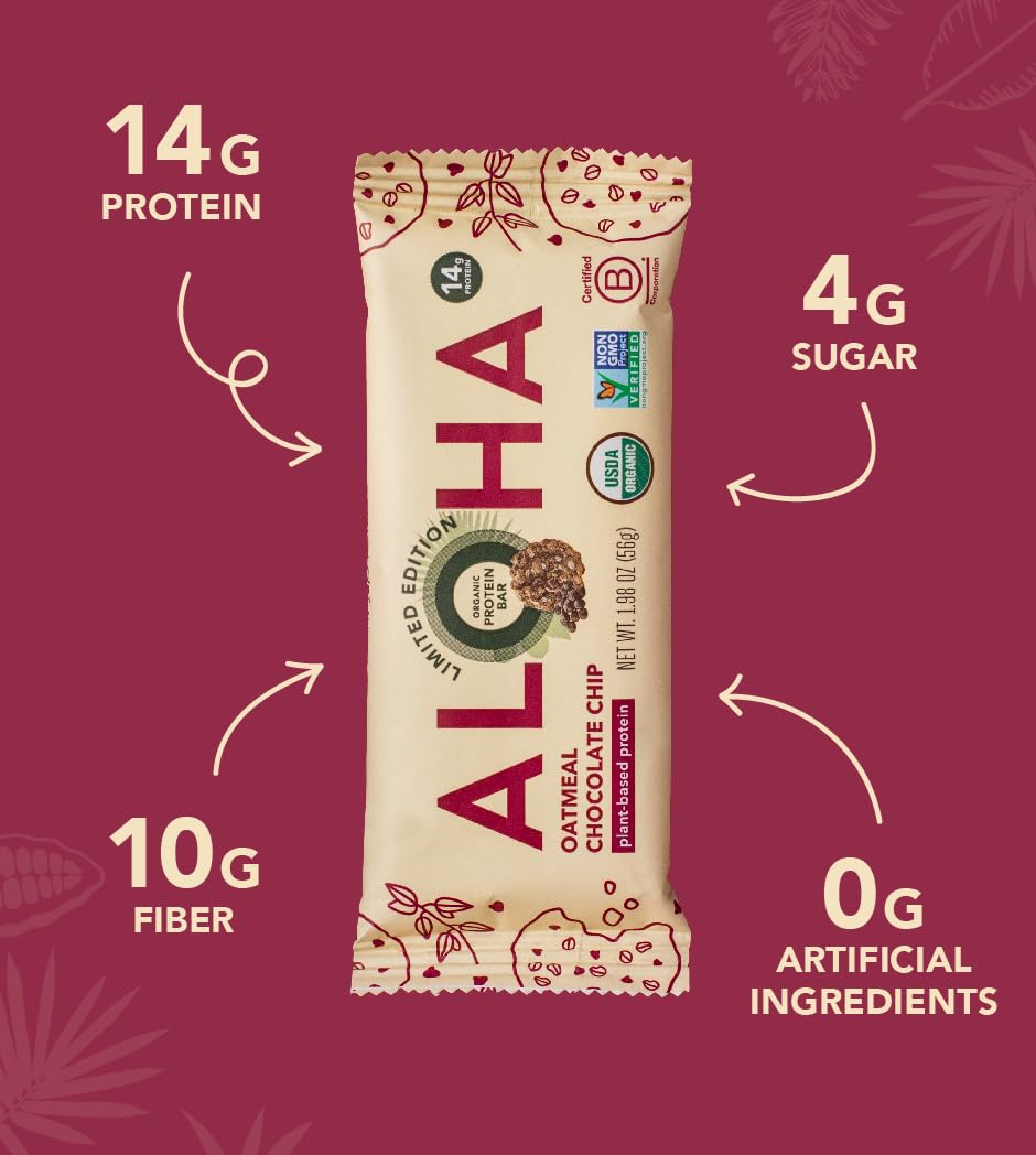 ALOHA paleo-friendly bar shown as post-workout fuel