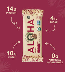 ALOHA paleo-friendly bar shown as post-workout fuel