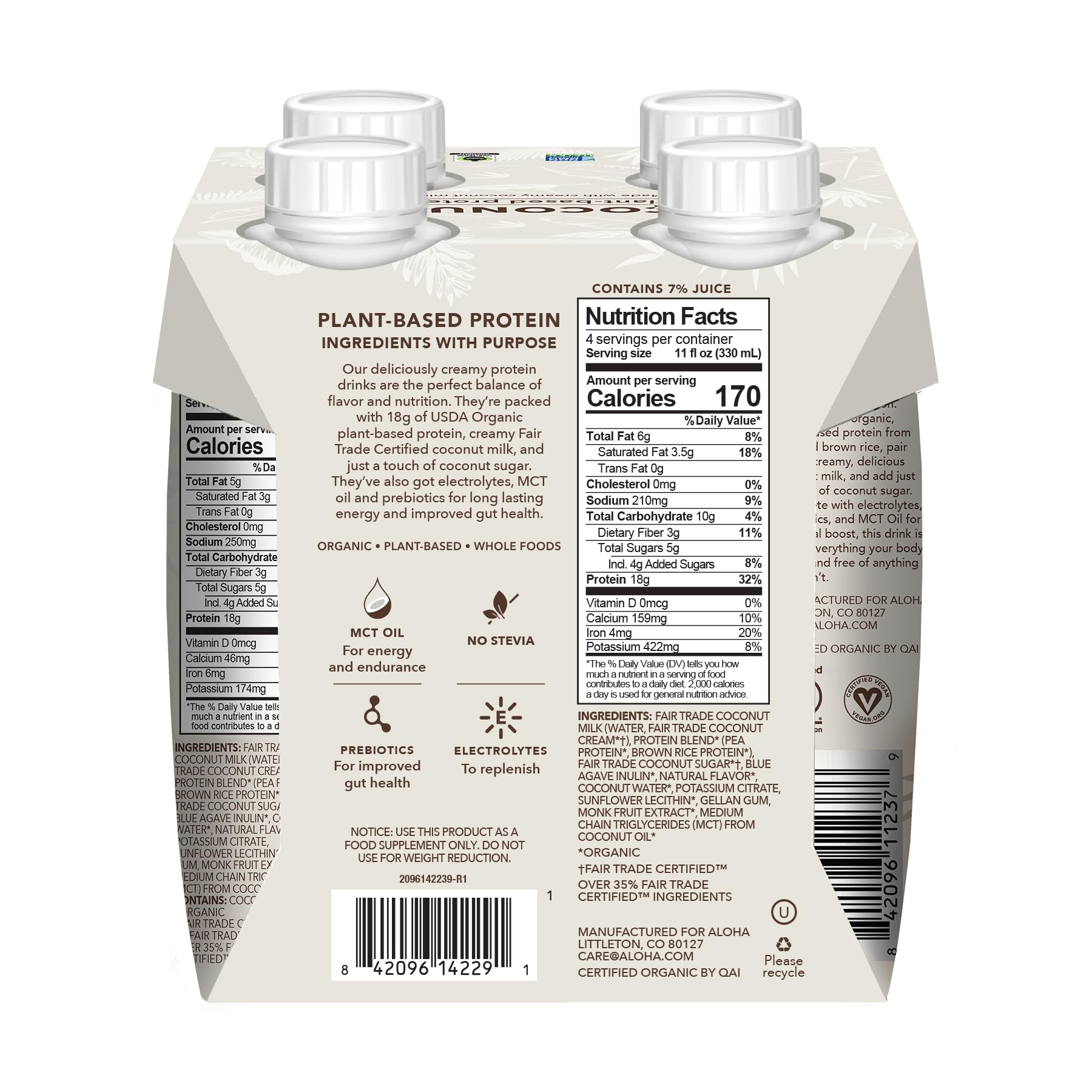 ALOHA recyclable Tetra Pak carton highlights sustainability