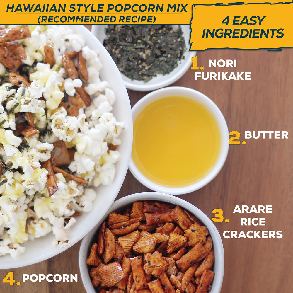 Aloha Right Now Kakinotane crunch provides savory accents in every handful