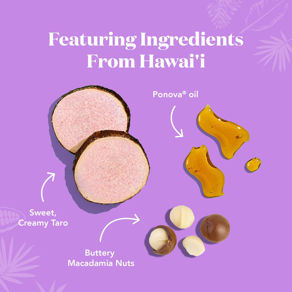 ALOHA Taro Bar plant-based protein boost and 10g fiber