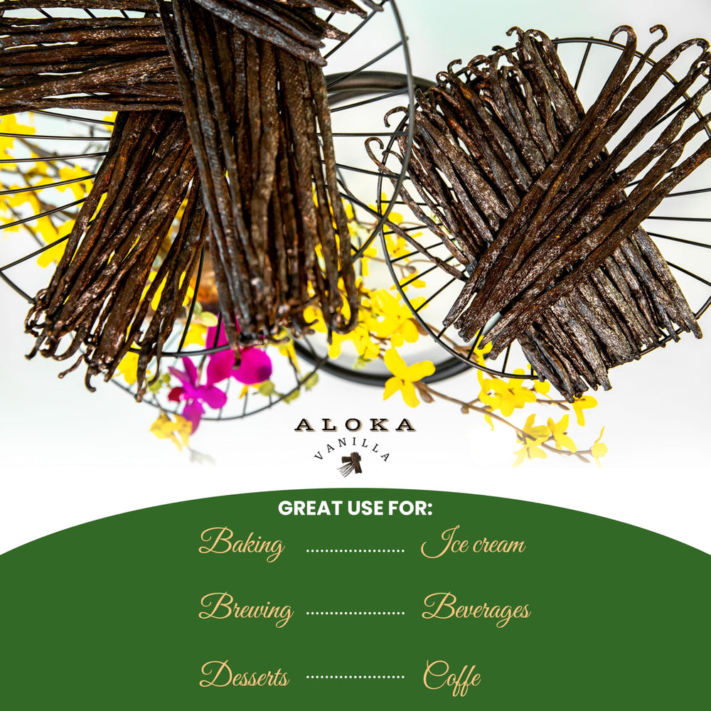 Aloka vanilla beans Madagascar farm context emphasizes ethical sourcing and quality.