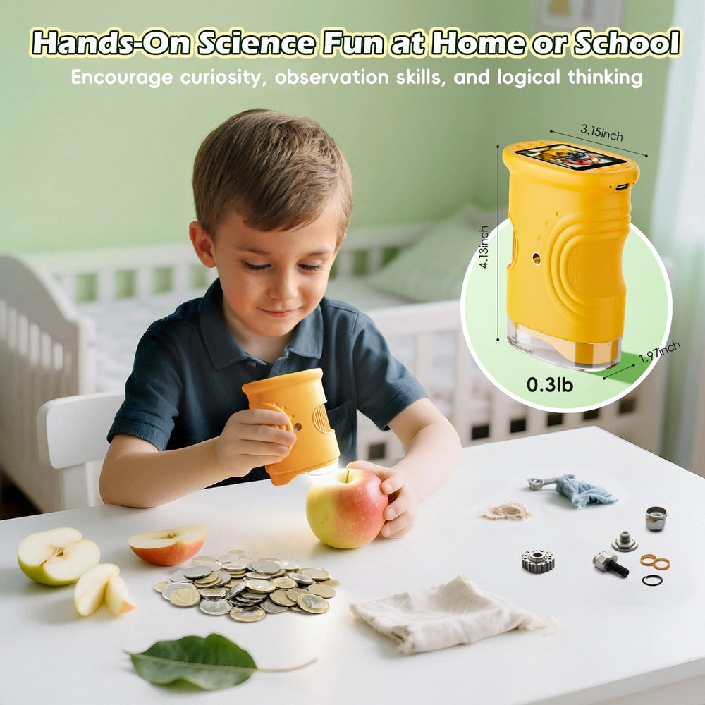 Alotwan STEM gift idea: a kid-friendly microscope that inspires discovery.
