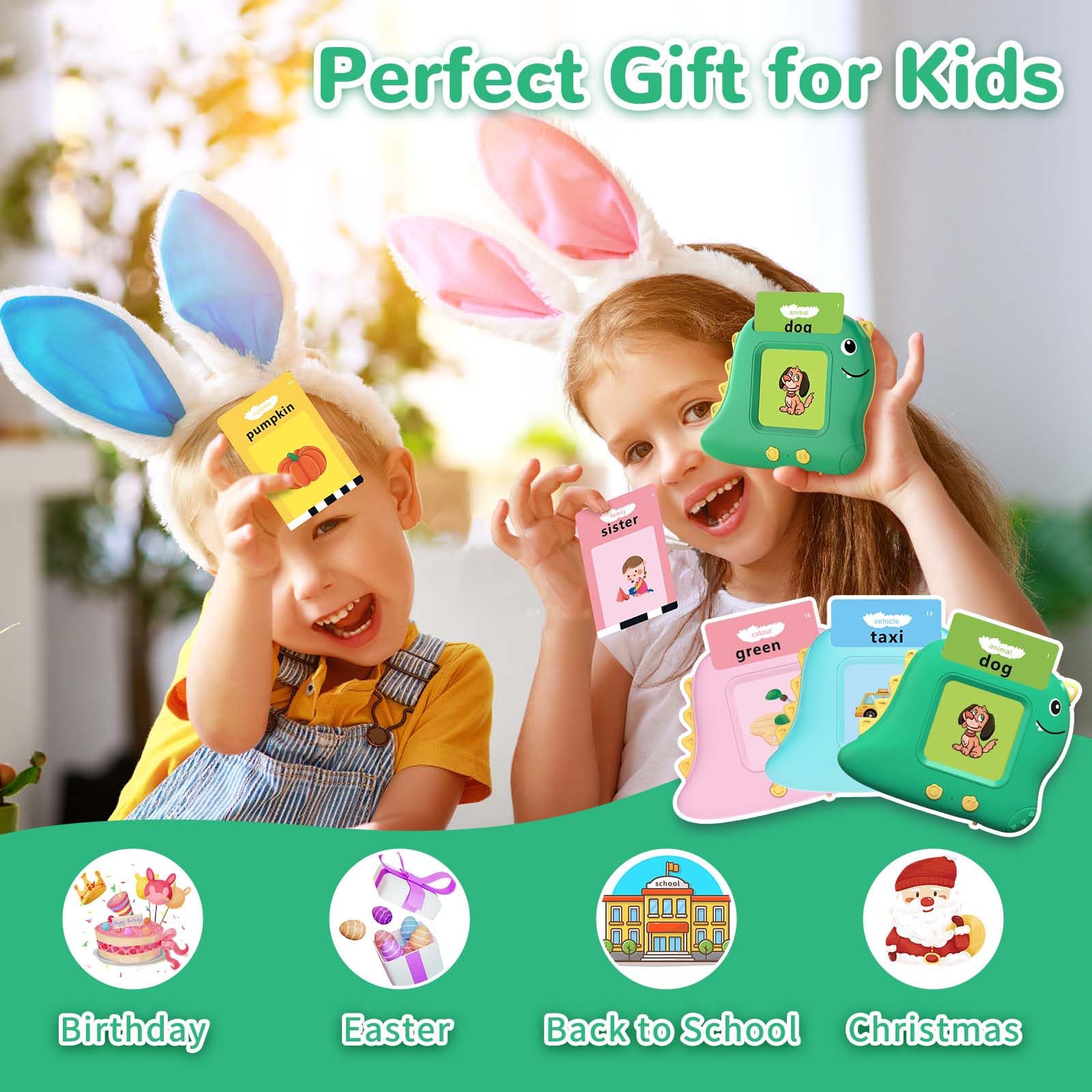 Alotwan durable thick cards resist bending for repeated classroom use.