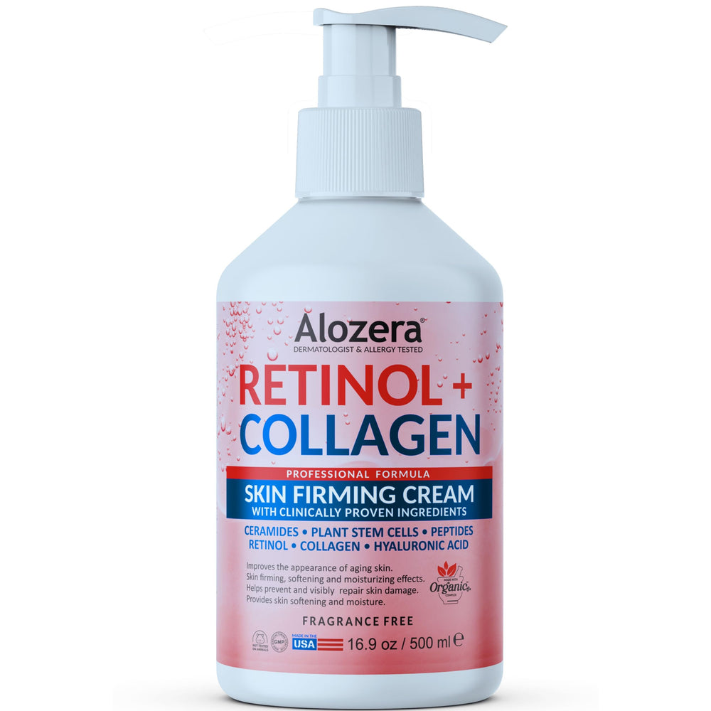 Alozera stem cell cream jar close-up emphasizes renewal and texture improvement