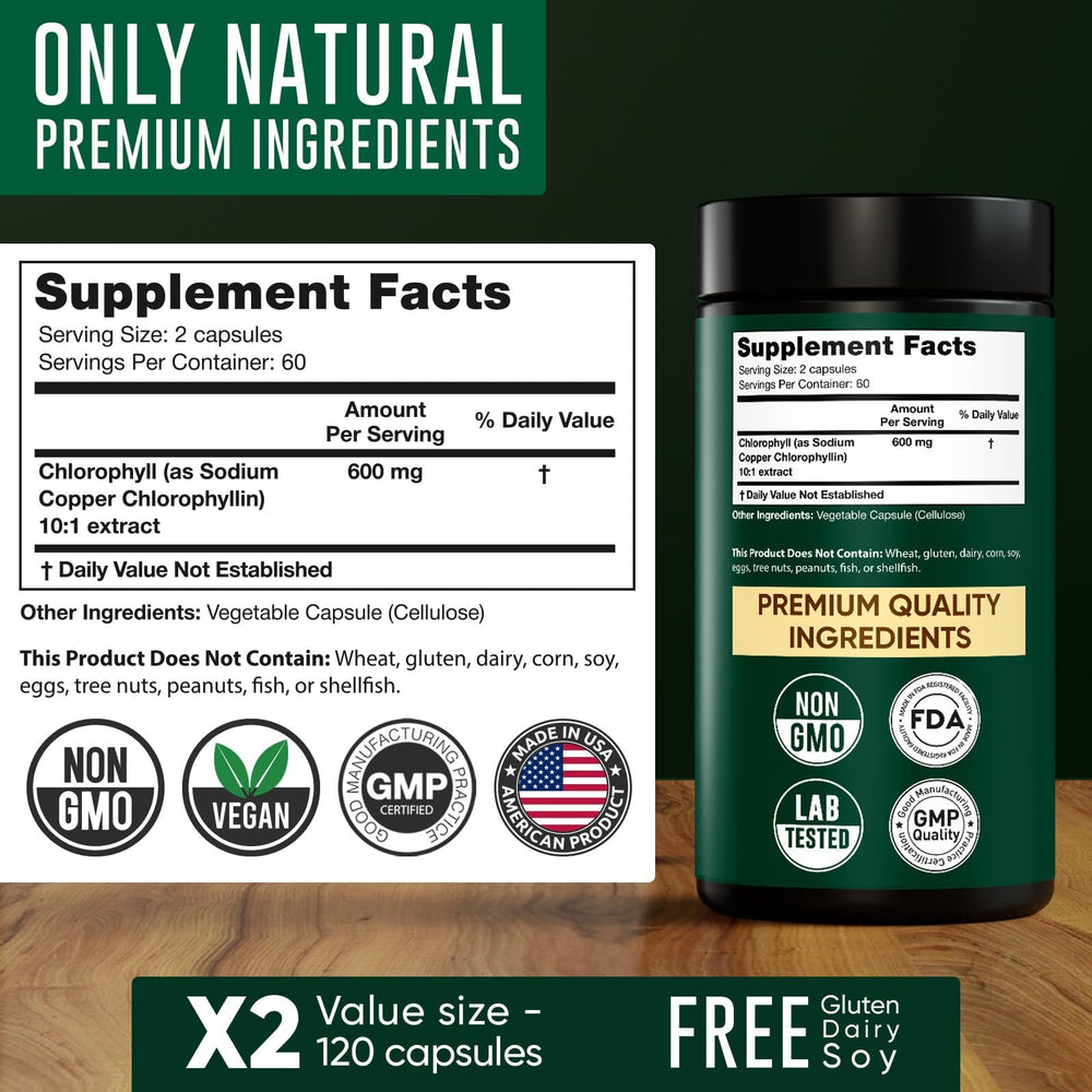 Lifestyle scene of active user benefiting from chlorophyll.