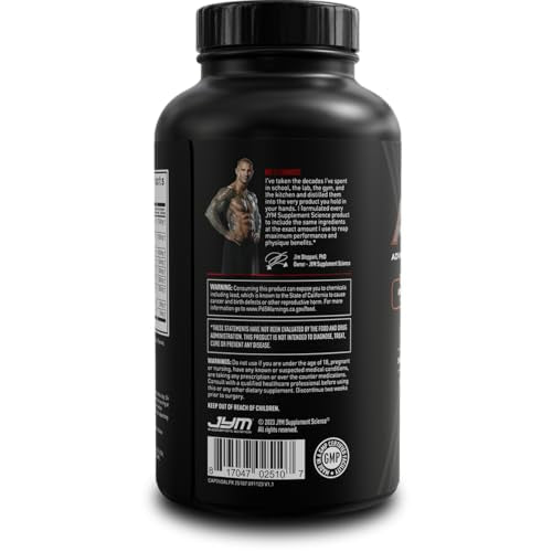 Alpha JYM X capsules close-up highlighting high-dosage blend for sustained energy