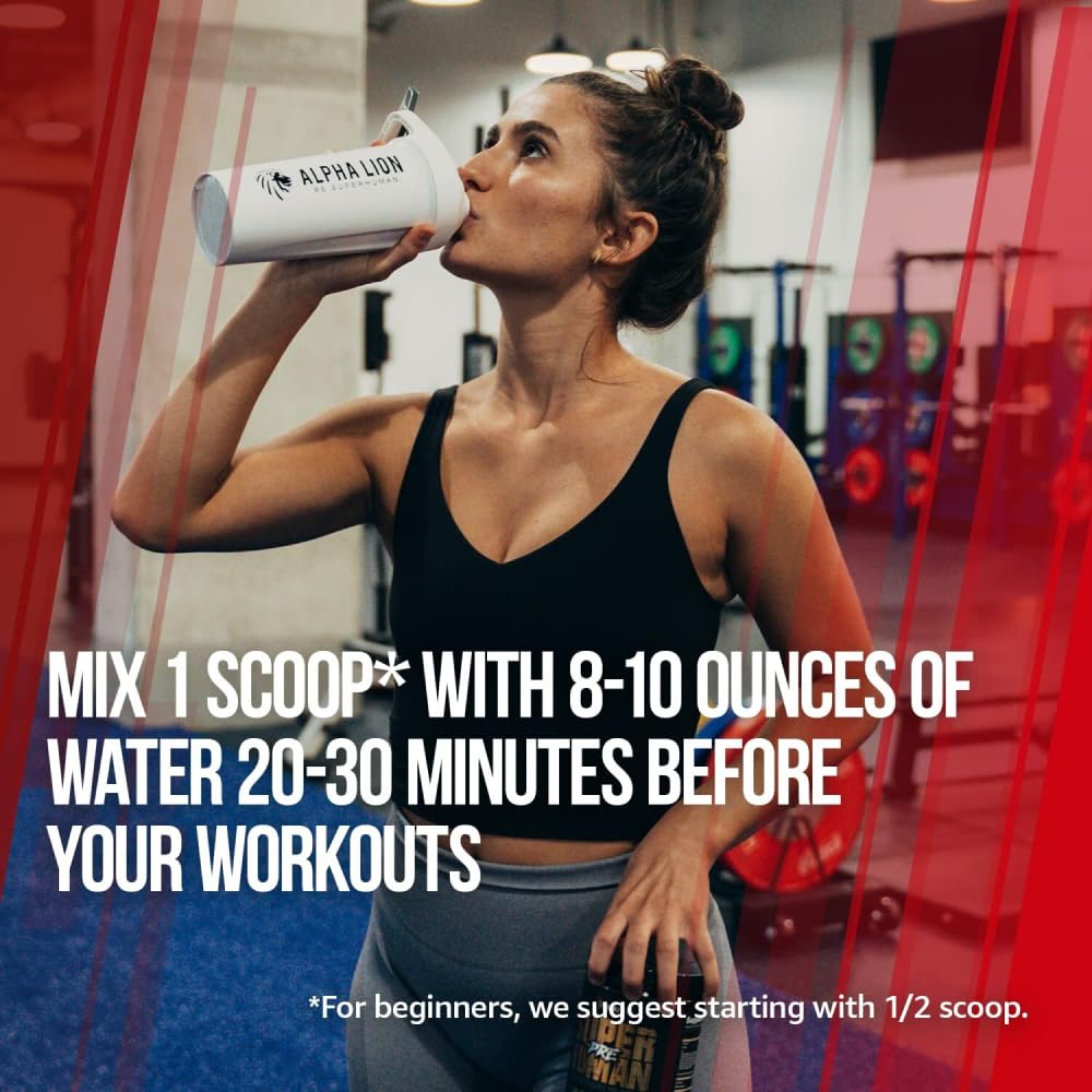 ALPHA LION citrulline nitric oxide pump boost close-up