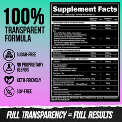 ALPHA LION Superhuman Extreme serving image suggests efficient dosing during workouts