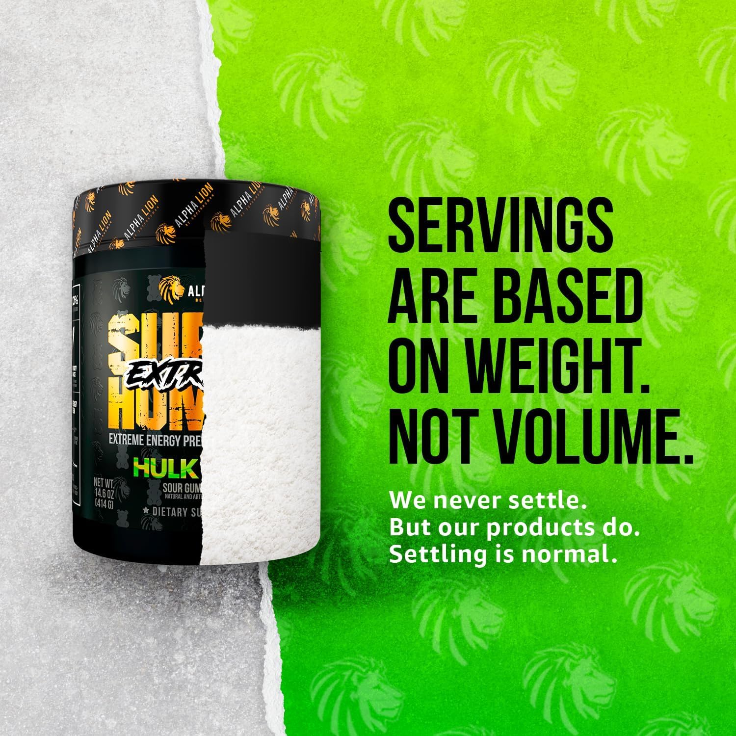 ALPHA LION Sour Gummy Bear flavor highlights enjoyable taste during sessions.