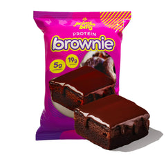 Alpha Prime Prime Bites brownie soft texture satisfying post workout treat.