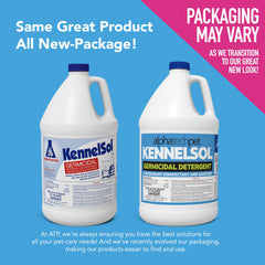 Measuring KennelSol dilution for safe, efficient disinfection.