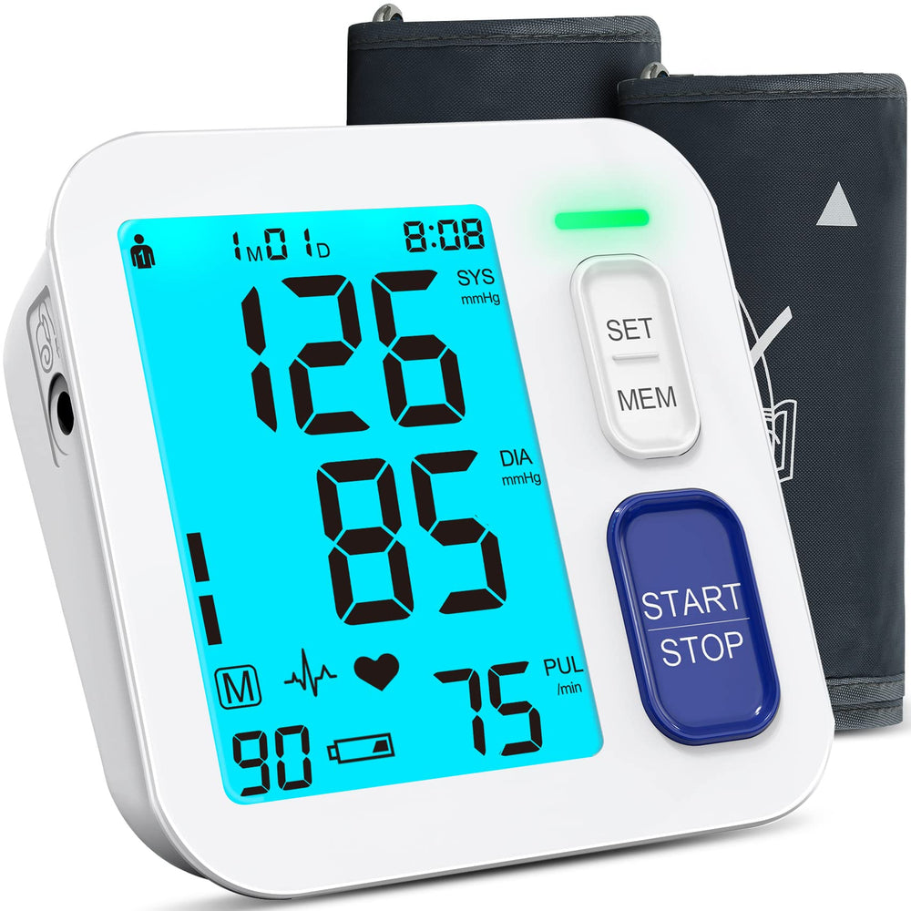 ALPHAGOMED BP Monitor USB and batteries provide flexible power