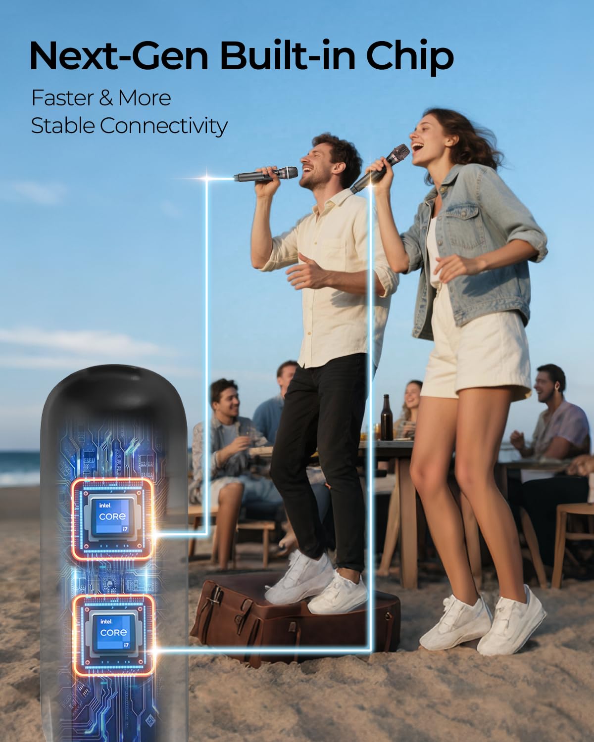 ALPOWL 1200mAh battery powers up to 10 hours of use