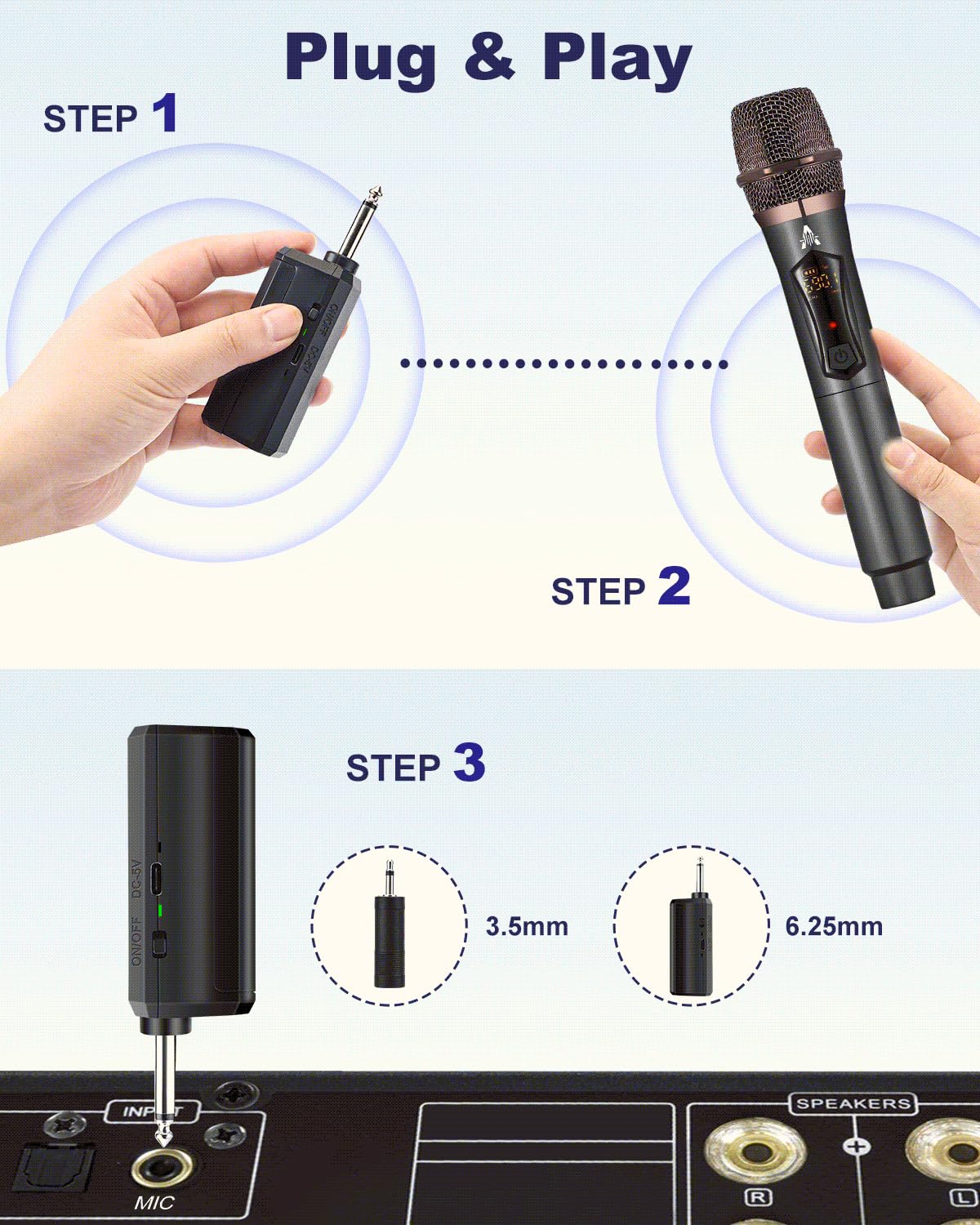 ALPOWL plug-and-play setup requires no software