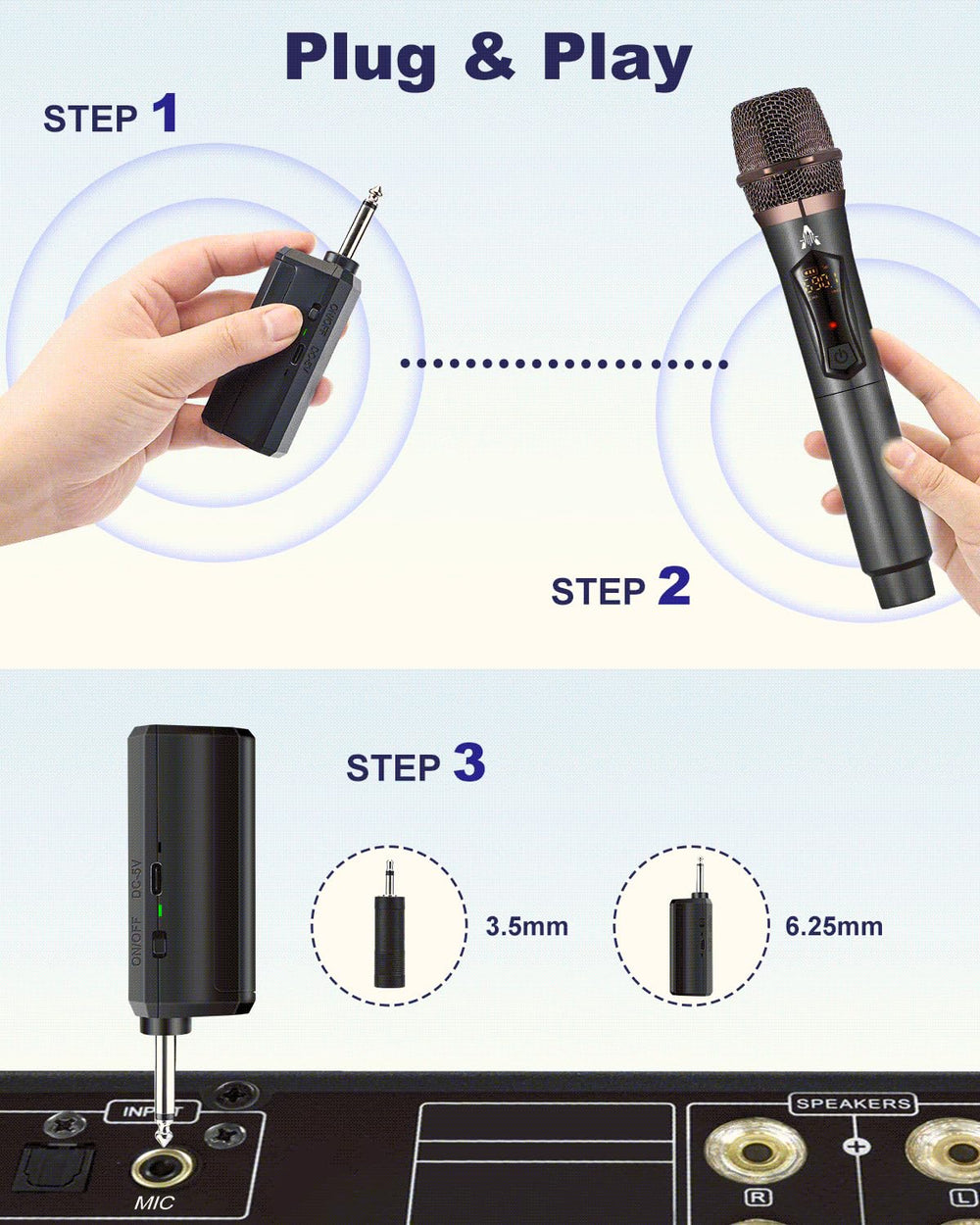 ALPOWL plug-and-play setup requires no software