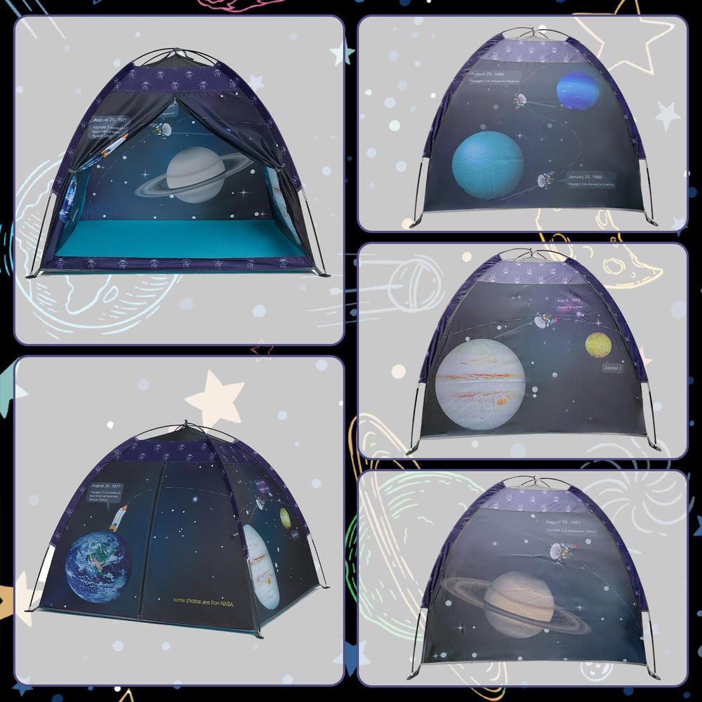 alprang Space World Galaxy Dome exterior tent, roomy interior for multiple kids.