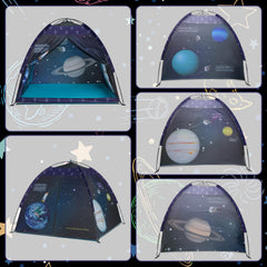 alprang Space World Galaxy Dome exterior tent, roomy interior for multiple kids.