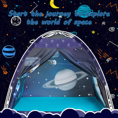 alprang Space World Galaxy Dome tent, airy mesh panels promote airflow and visibility.