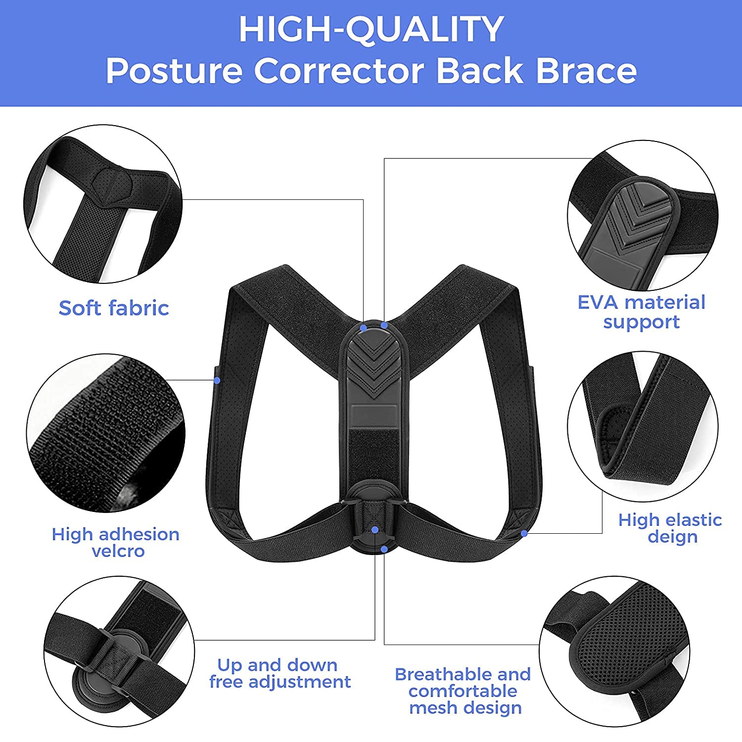 Alsoay adjustable-fit design suits both women and men.
