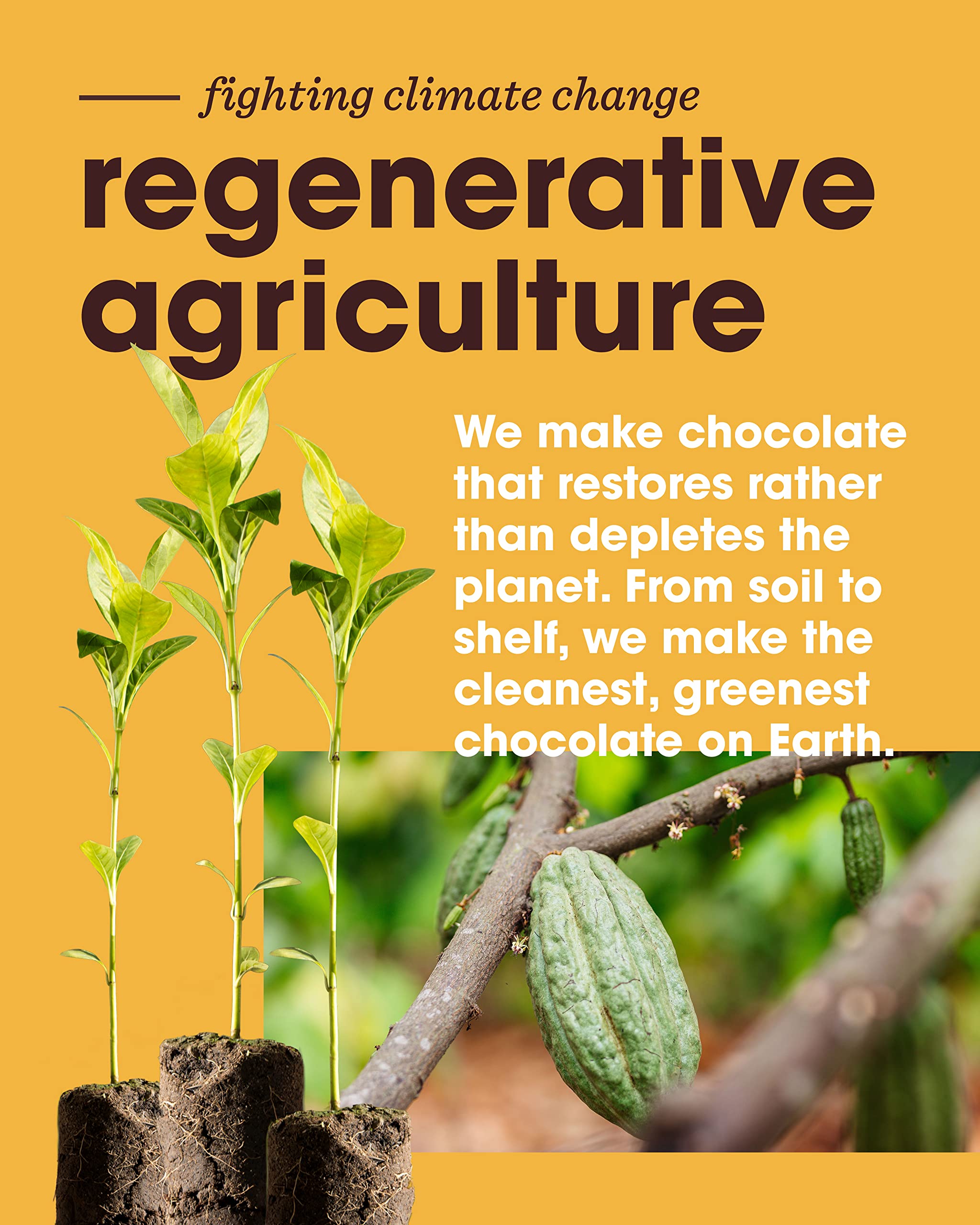 Alter Eco Climate Neutral logo on packaging highlights eco-friendly snacking.