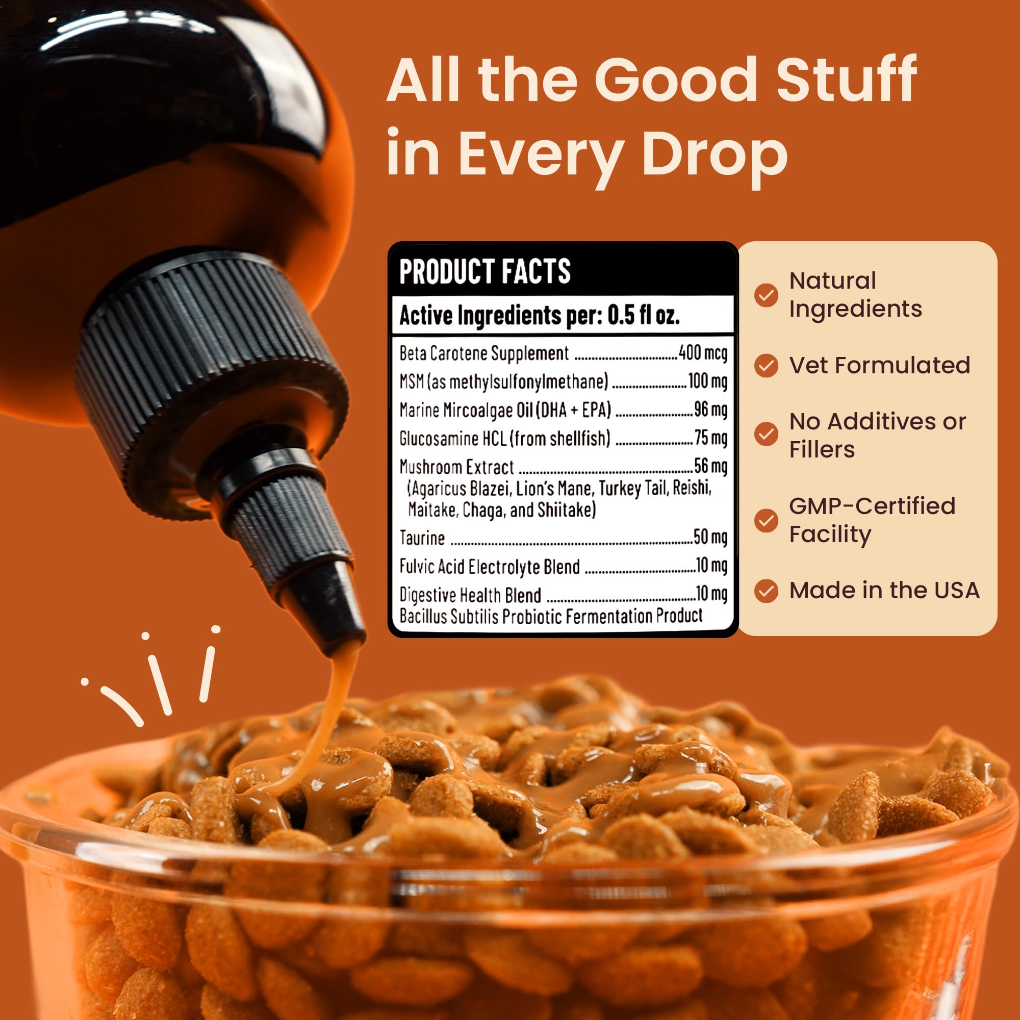 Altira Everyday Dog Gravy with glucosamine and MSM hints at joint-friendly nutrition.
