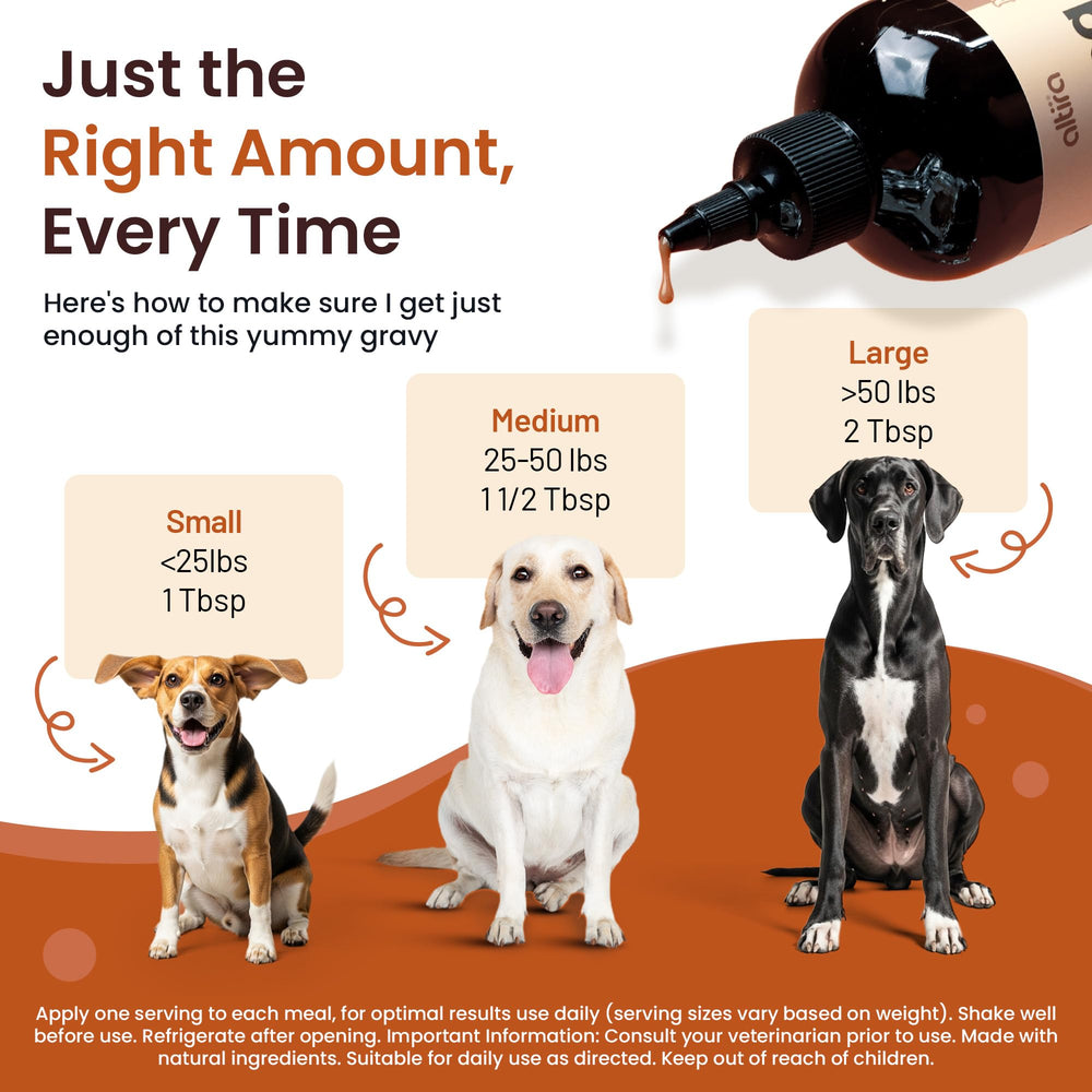 Altira Everyday Dog Gravy is made in the USA, ensuring quality.
