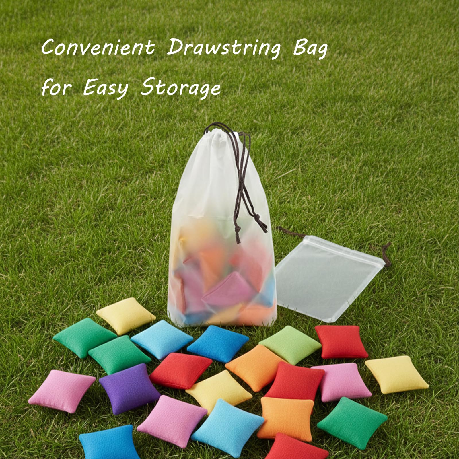 Family fun set supports indoor and outdoor tossing activities