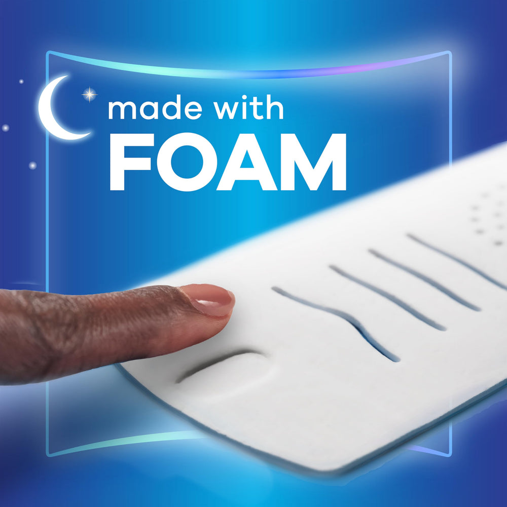 Always Infinity FlexFoam pad wings stay secure during movement
