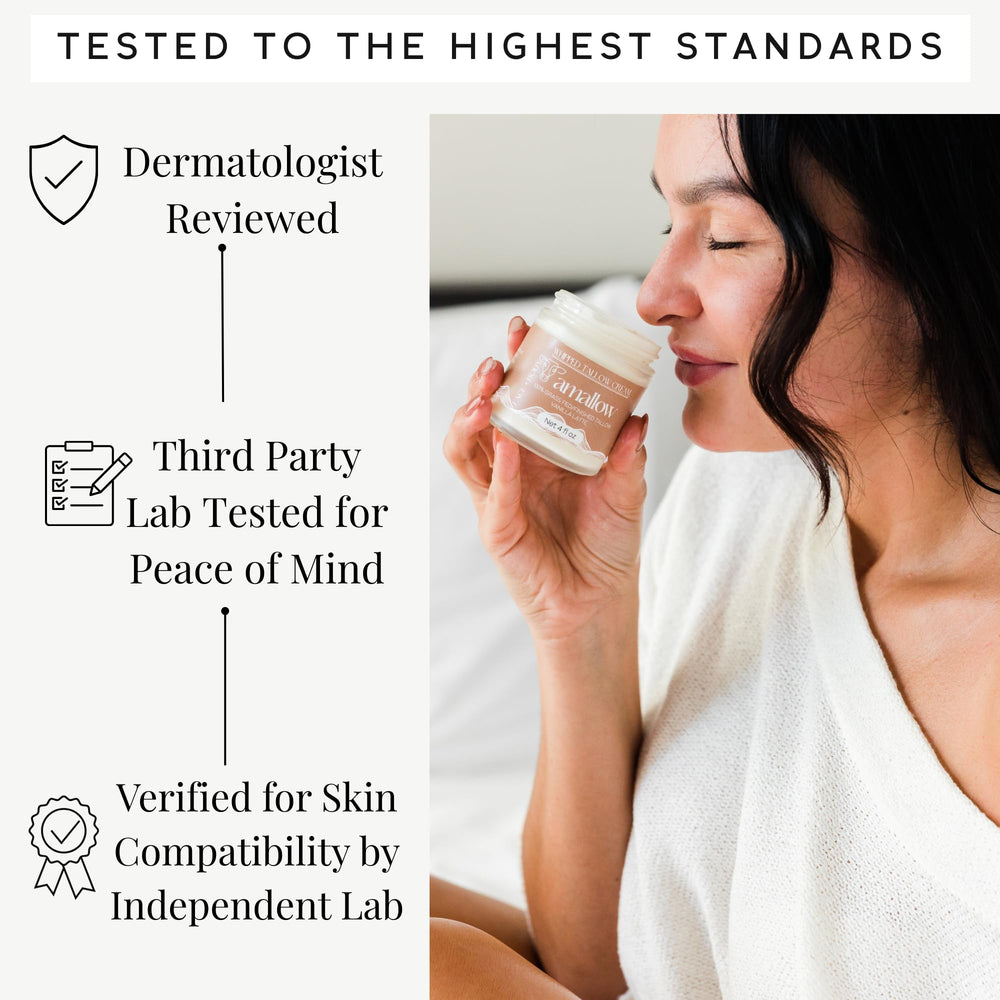 Amallow usage scene showing face and body application.