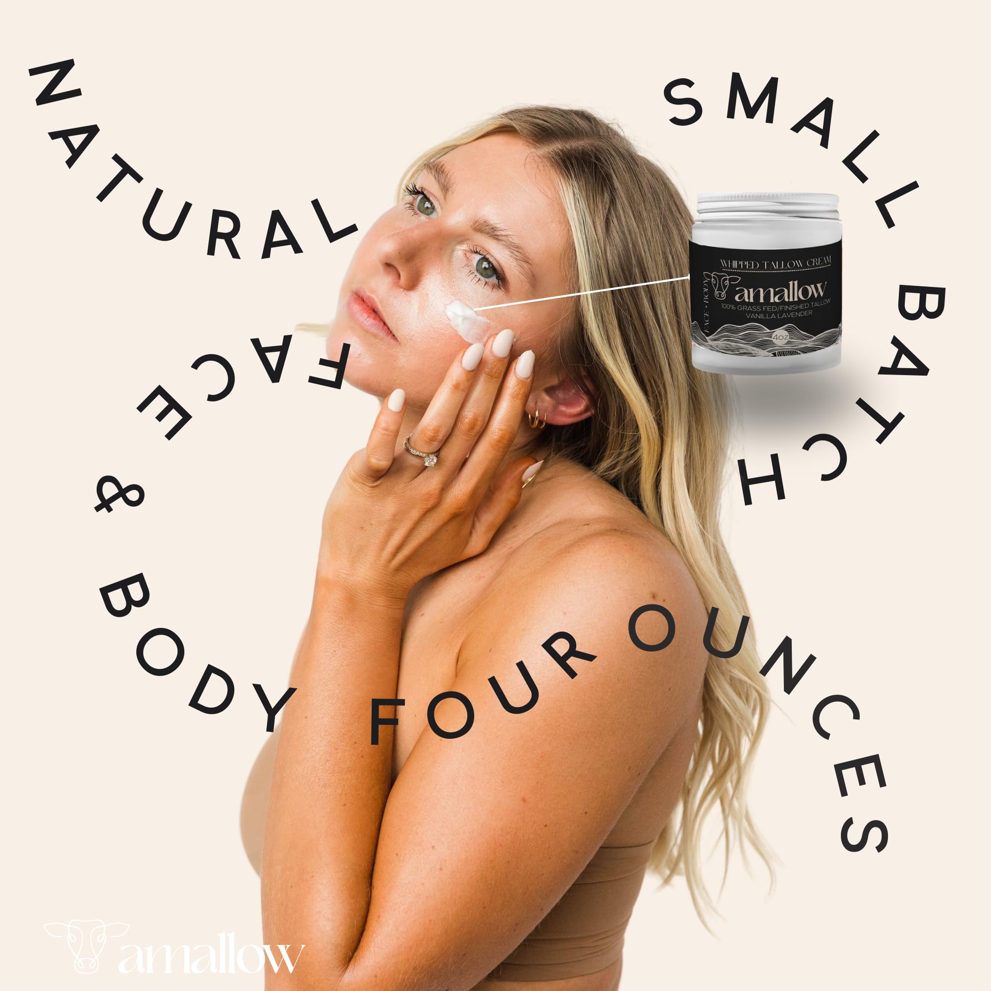 Vanilla Lavender scent packaging for daily skincare ritual.