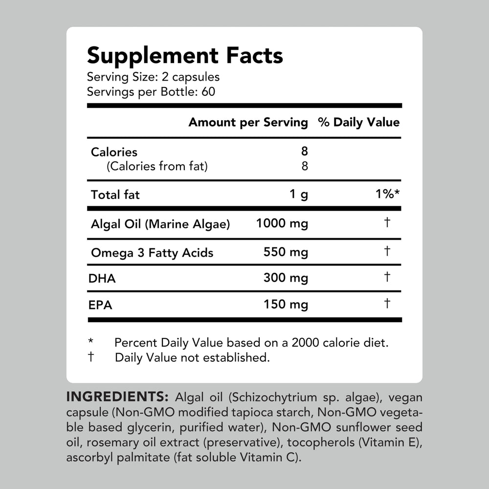 AMANDEAN non-GMO omega-3 formula for clean daily nutrition.