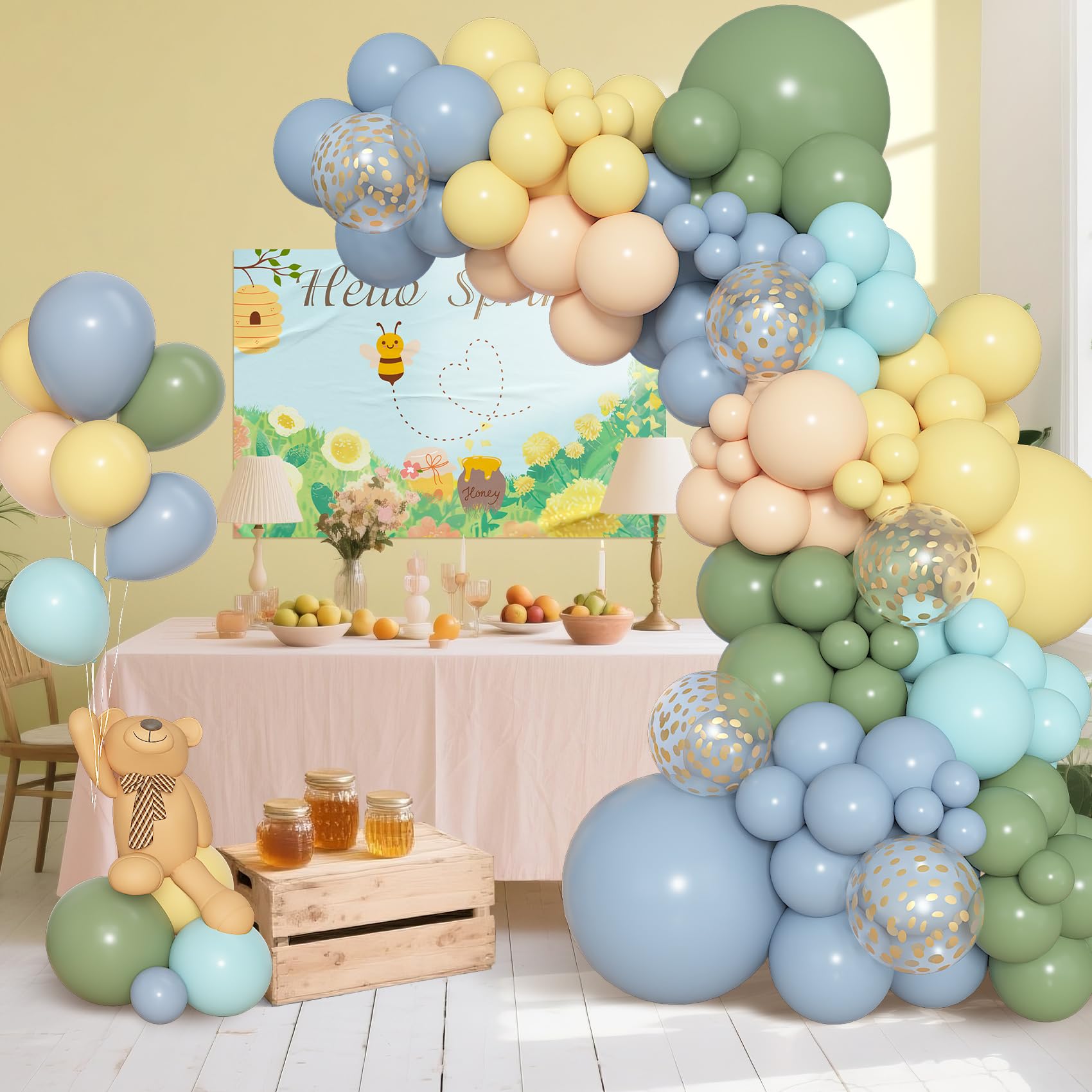 Amandir balloon tools help secure arches quickly and neatly