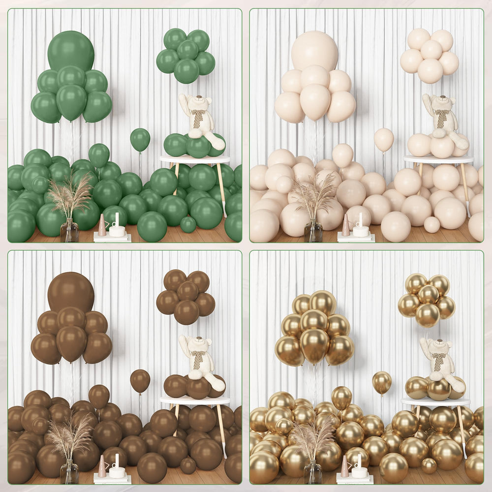 Amandir safari woodland theme decor idea for birthdays or baby showers.