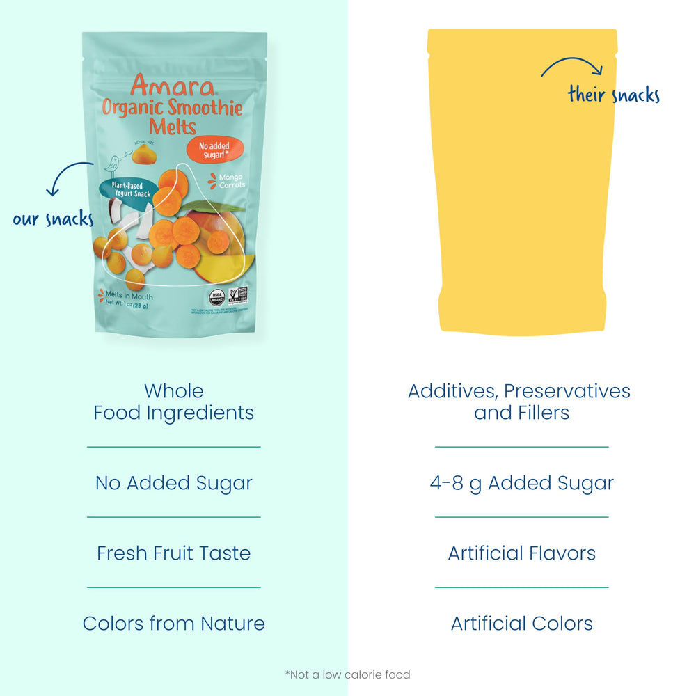Amara Smoothie Melts family breakfast snippet with mixed red berries
