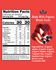 Amara Smoothie Melts on a spoon melting easily for little mouths.