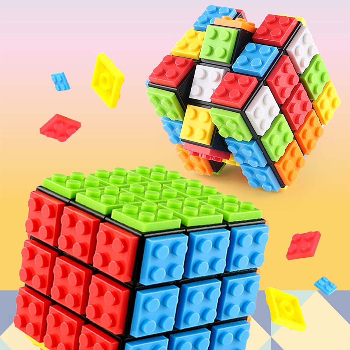 AMAZA flexible-motion cube supports long sessions and portable fun.