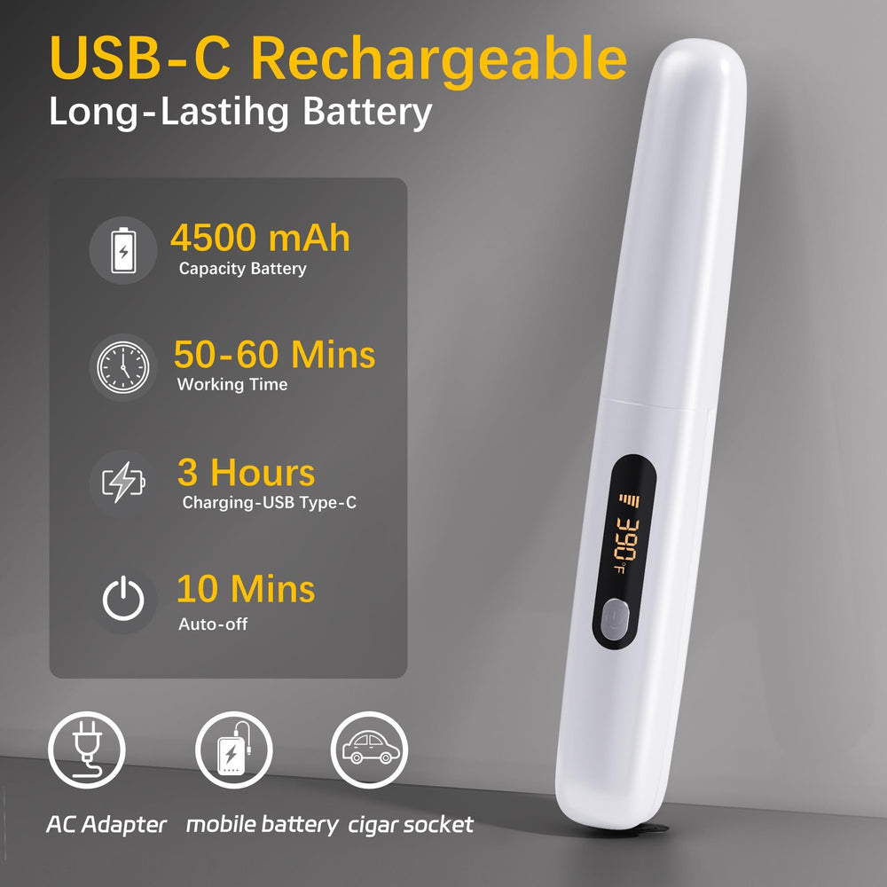 Amazebra 4500mAh battery delivers up to 50 minutes cordless styling