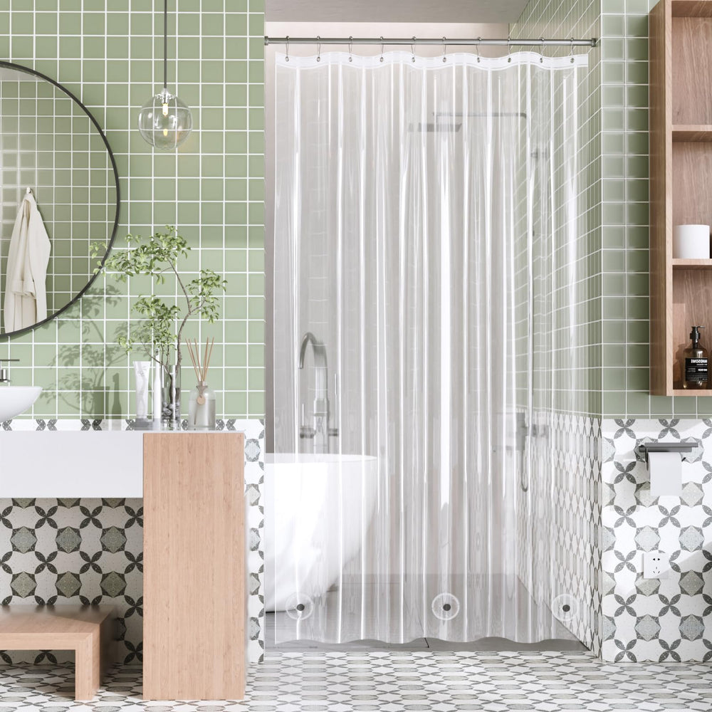 AmazerBath classic blue design complements any bathroom.