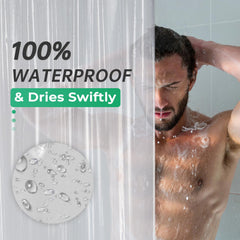 AmazerBath liner wipes clean easily with a damp cloth.