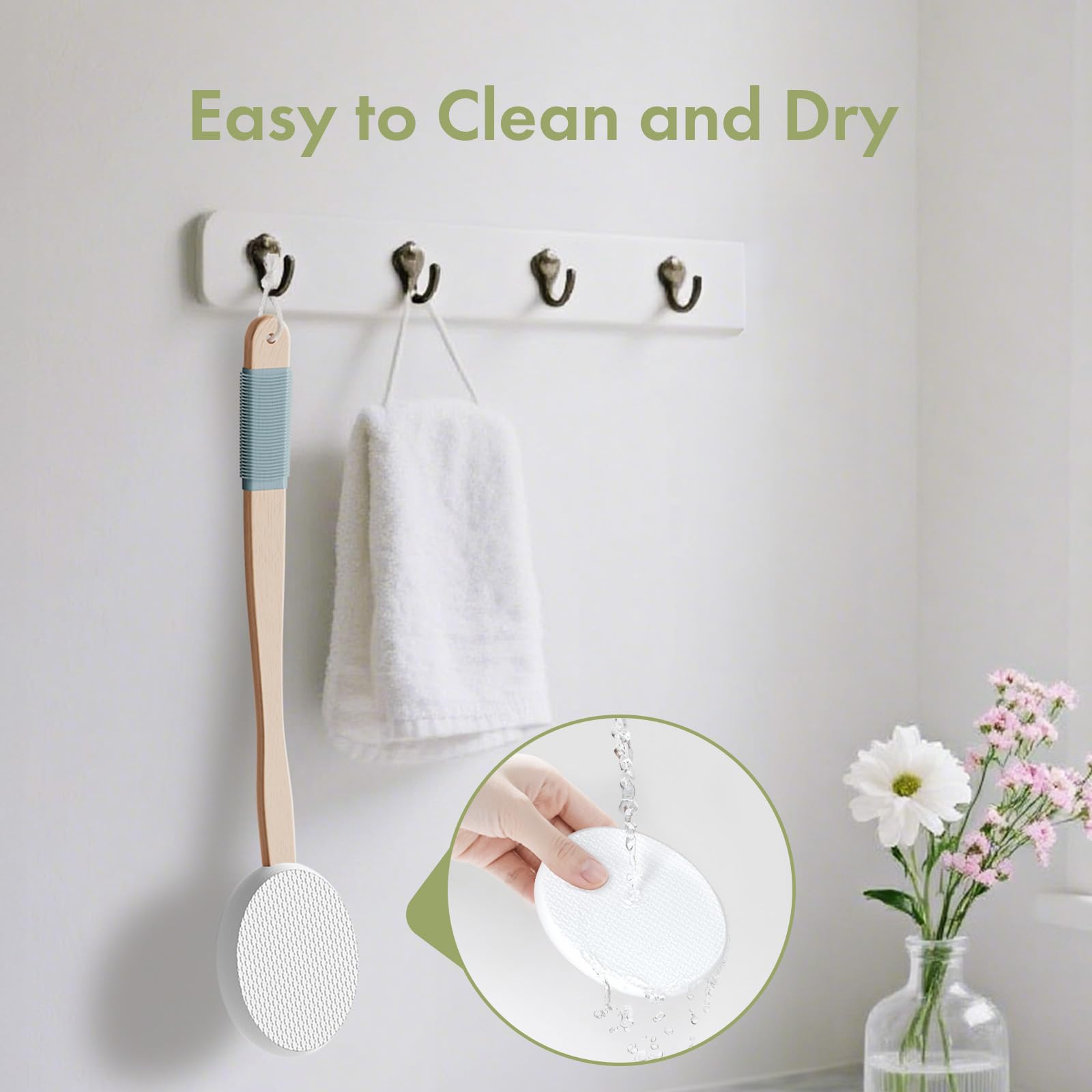 AmazerBath back applicator suitable for kids, seniors, and hard-to-reach areas.