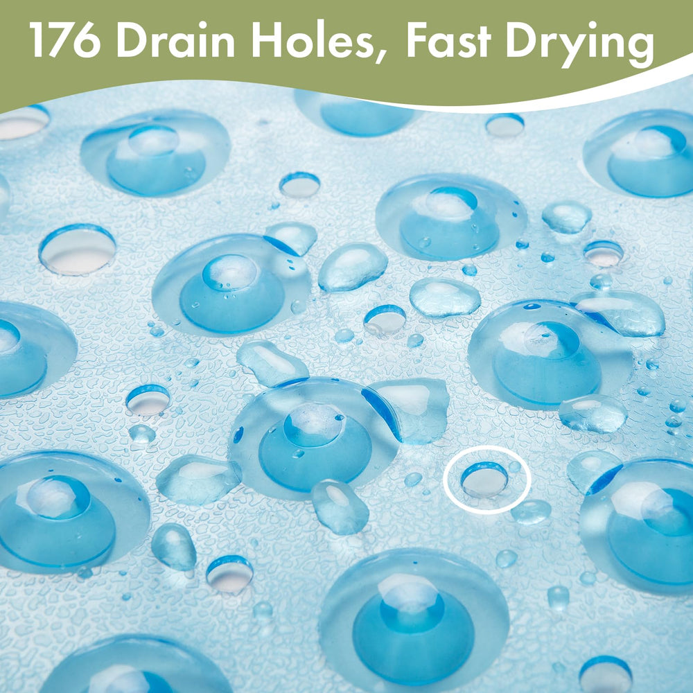 AmazerBath mat designed for elderly and kids with secure grip