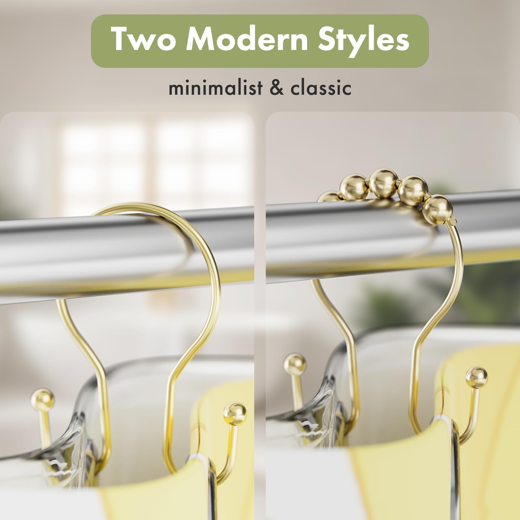 AmazerBath multipurpose hooks can hold towels or lightweight items in any room.