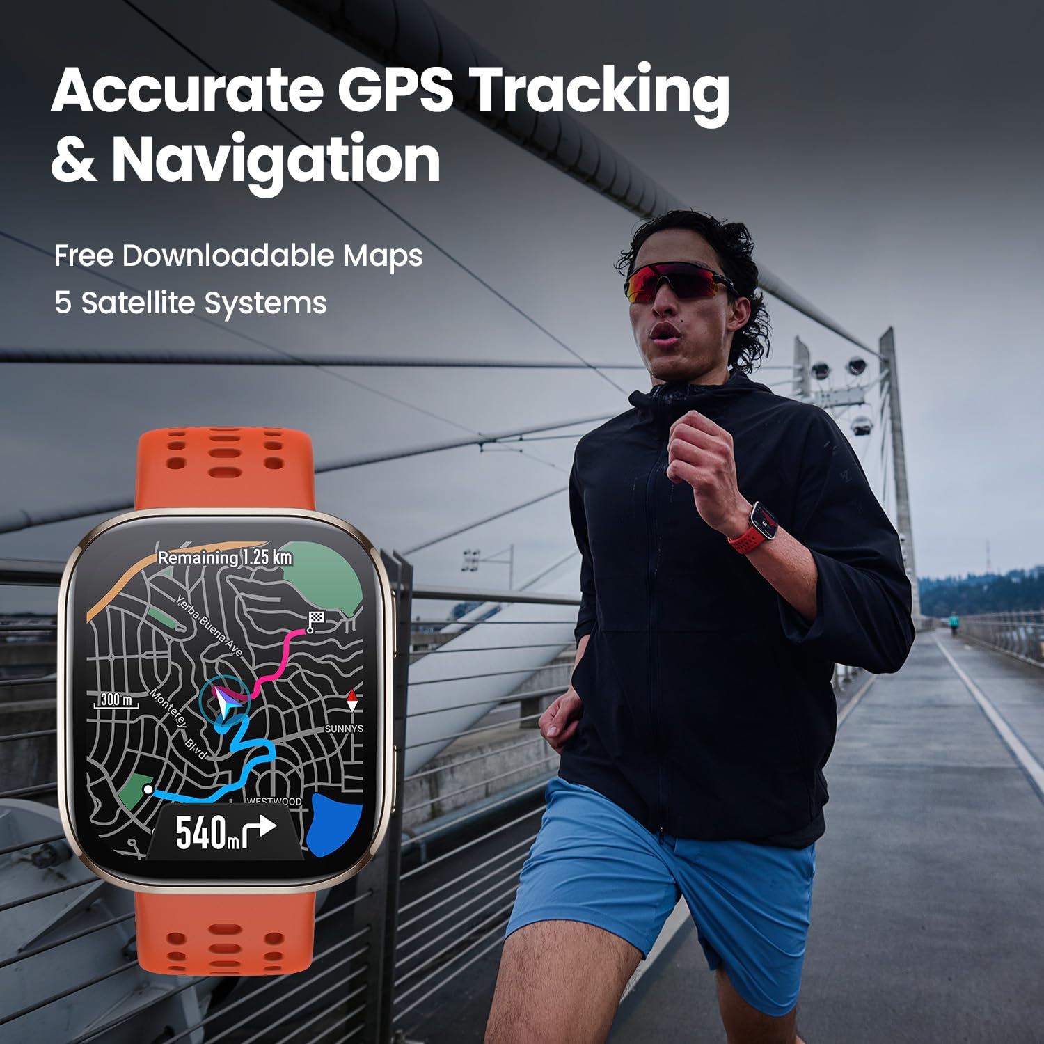 Amazfit Bip 6, 140+ workout modes on screen for versatile training.